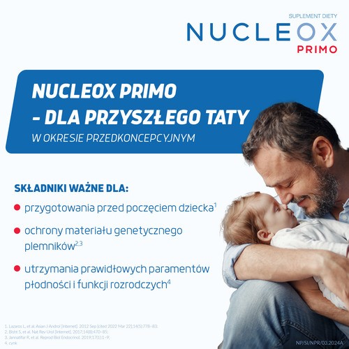 NutroPharma Nucleox Primo capsules, 30 pcs. Manufacturer code 5904161800989