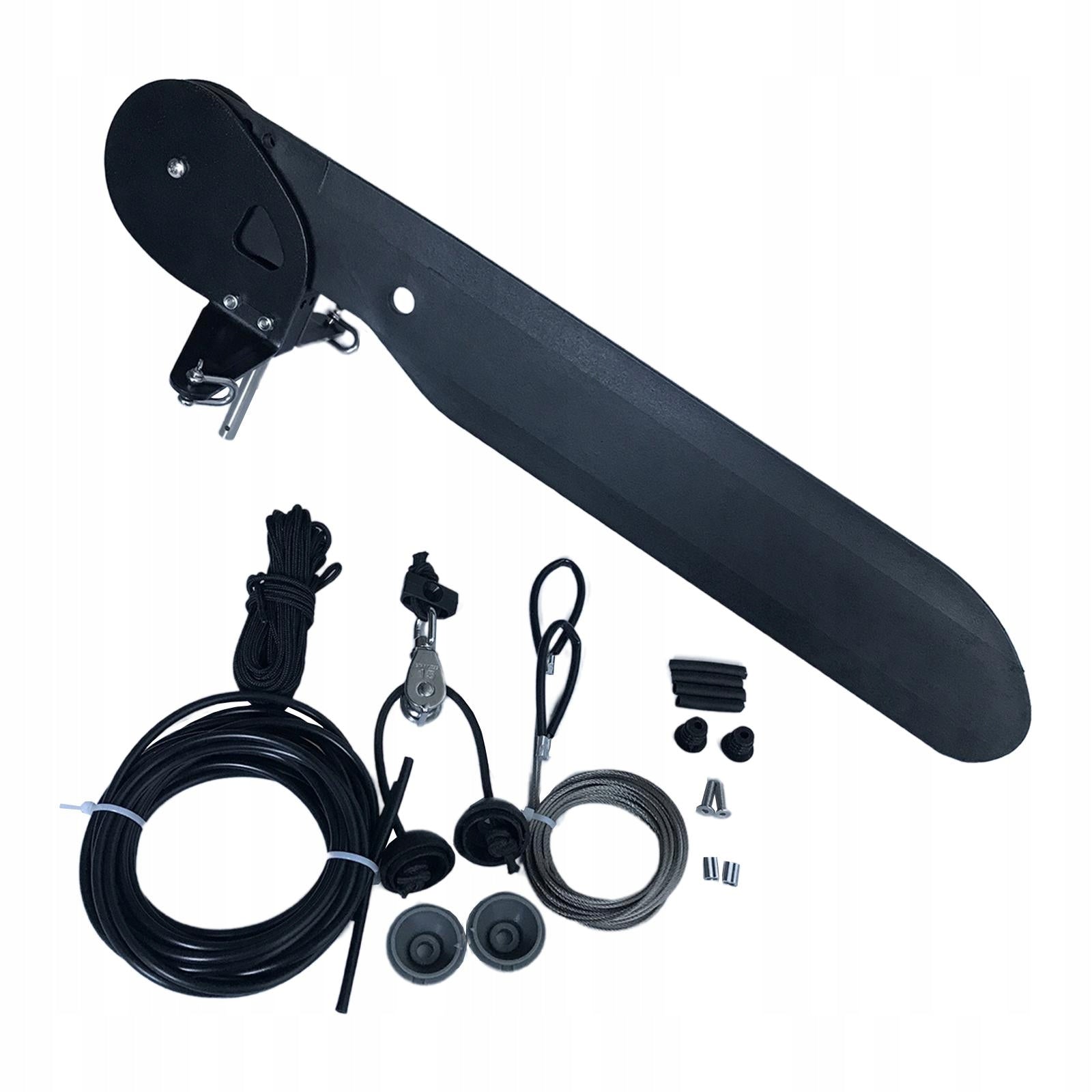 Nylon Kayak Boat Rudder Steering System Foot Control Direction for Canoe