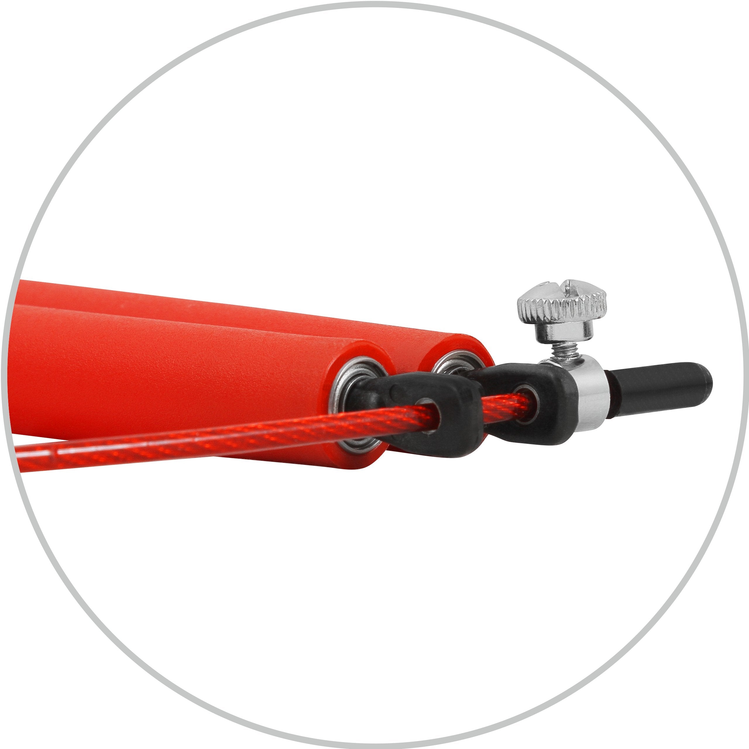 Nylon jump rope Beltor 300 cm red Color red