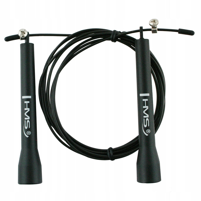 Nylon jump rope HMS 280 cm black Packaging status original