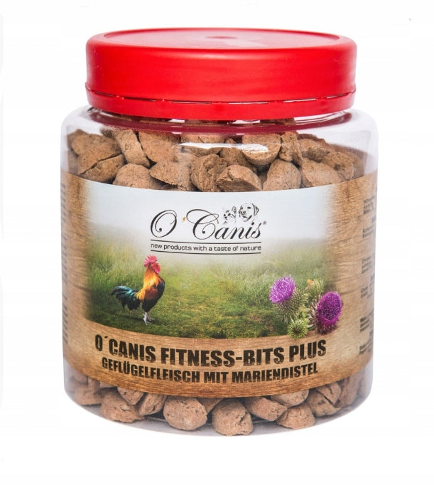 O'CANIS FITNESS BITS PLUS POULTRY MILK THISTLE 300G