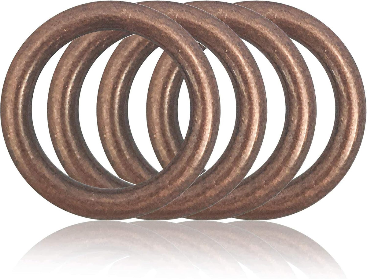 O-RING RIM 25MM WELDED STAINLESS STEEL 4PCS CUPFERBRAUN