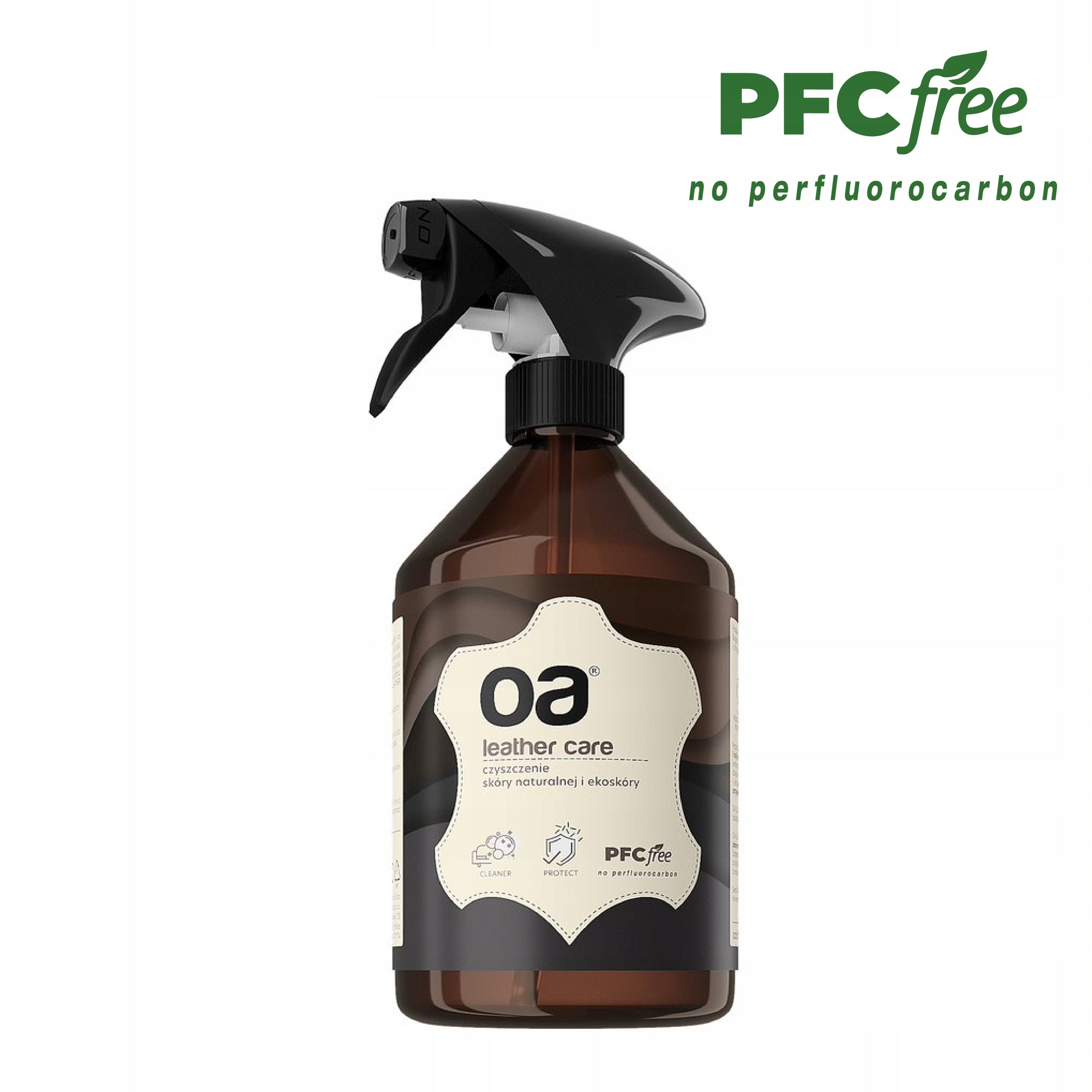 OA Leather Care leather and eco-leather cleaner 500 ml Manufacturer's catalog number OALC500