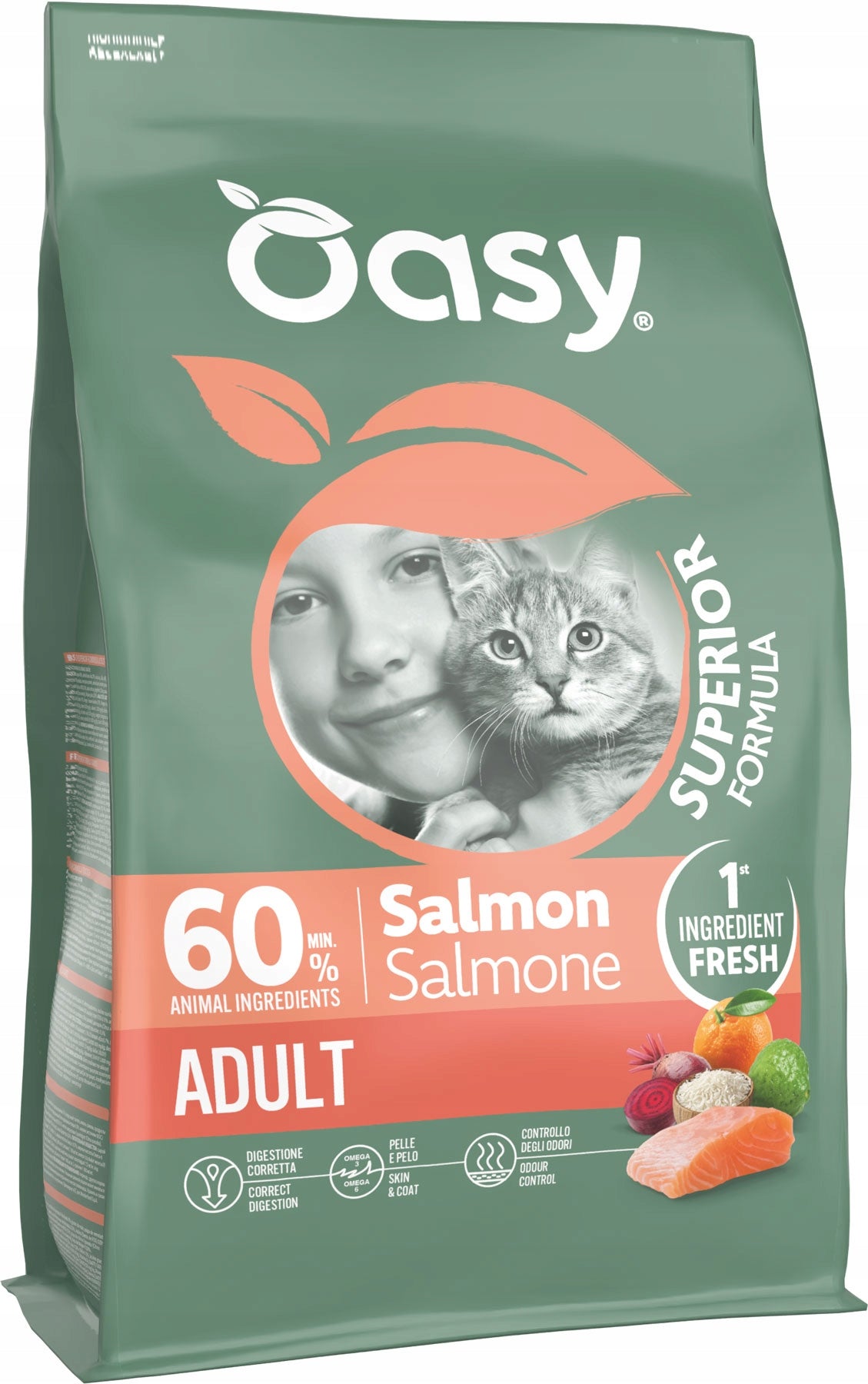 OASY ADULT Cat Superior Formula Salmon 300g