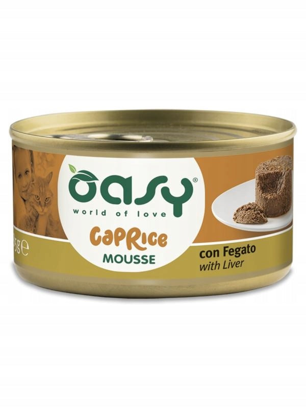 OASY CAPRICE Mousse - with liver 85g