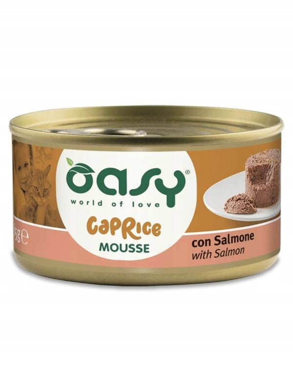 OASY CAT MOUSSE WITH SALMON 85G