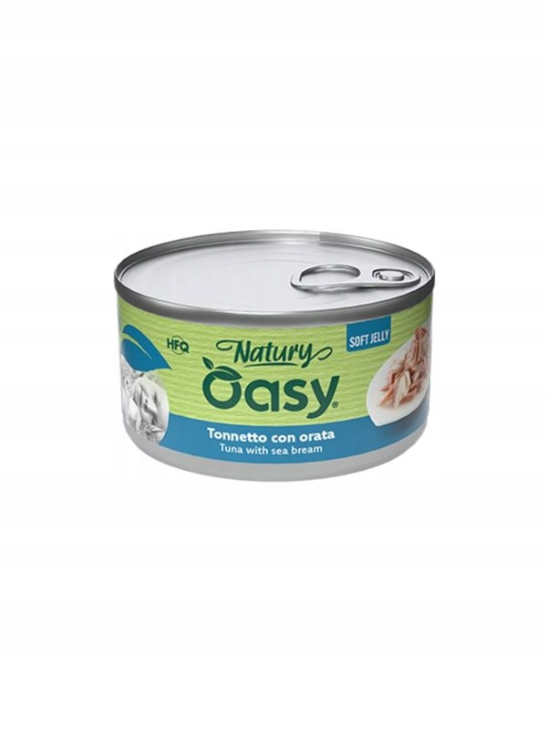 OASY CAT OF NATURE Tuna with advice in jelly 150g wet cat food