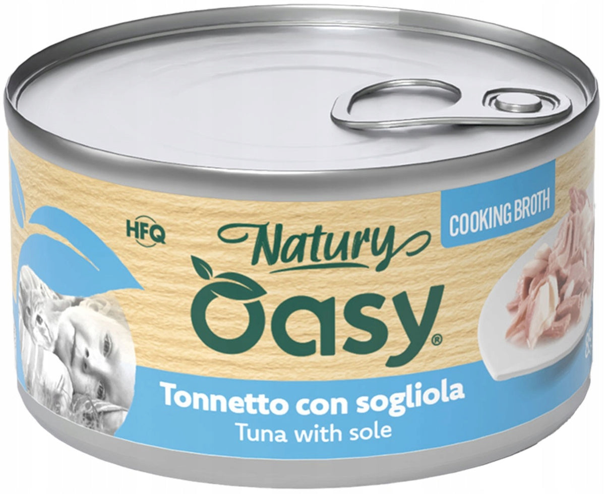 OASY Cat Nature Cooking Brooth Tuna Salt in Broth Can 85g