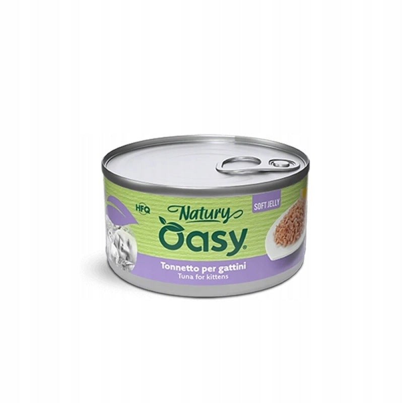 OASY Natura Soft Jelly Kitten Tuna 150g for kittens