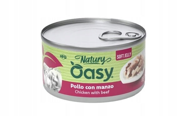 OASY cat NATURE Jelly - CHICKEN with BEEF 150g