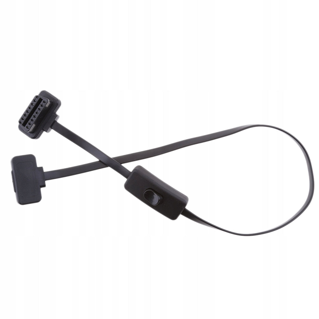 OBD EXTENSION 2 II EXTENSION CABLE 60cm SWITCH