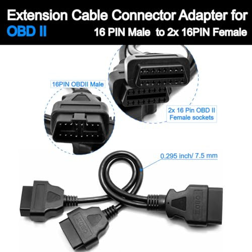 OBD2 16 EXTENSION CABLE PIN MALE CONNECTOR FEMALE ADAPTER for home gift Manufacturer's catalog number Bez marki