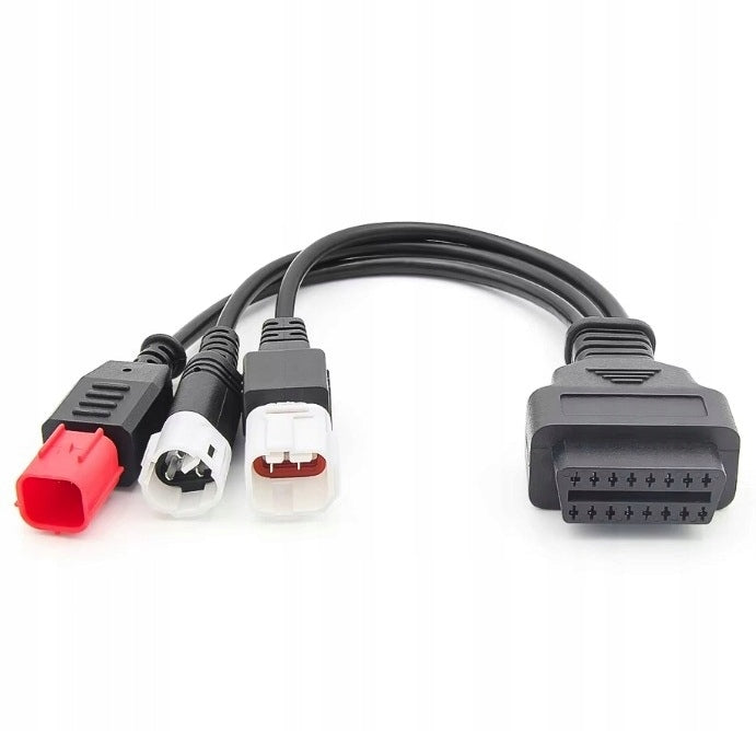 OBD2 Adapter Motorcycle Yamaha Honda 3in1 3pin 4pin 6pin Brand 100