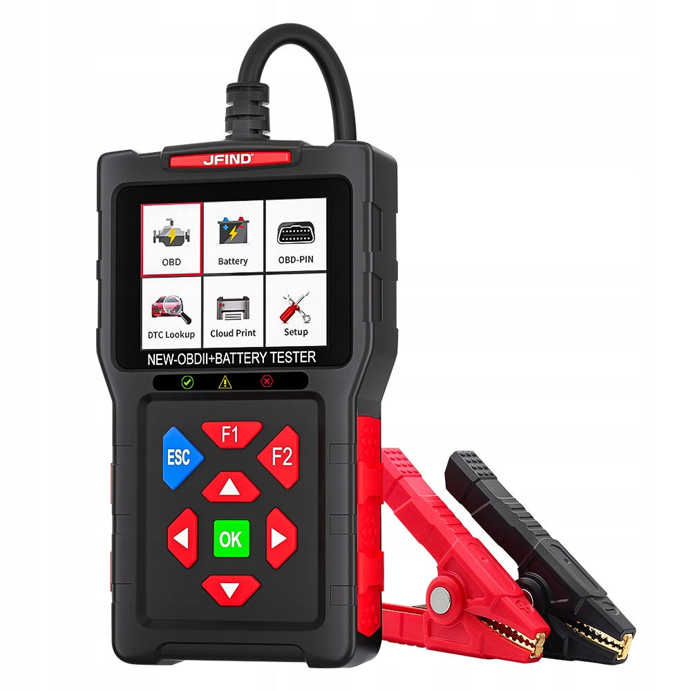 OBD2 DIAGNOSTIC INTERFACE OBD2 TESTER Polish + BATTERY TESTER Brand no brand