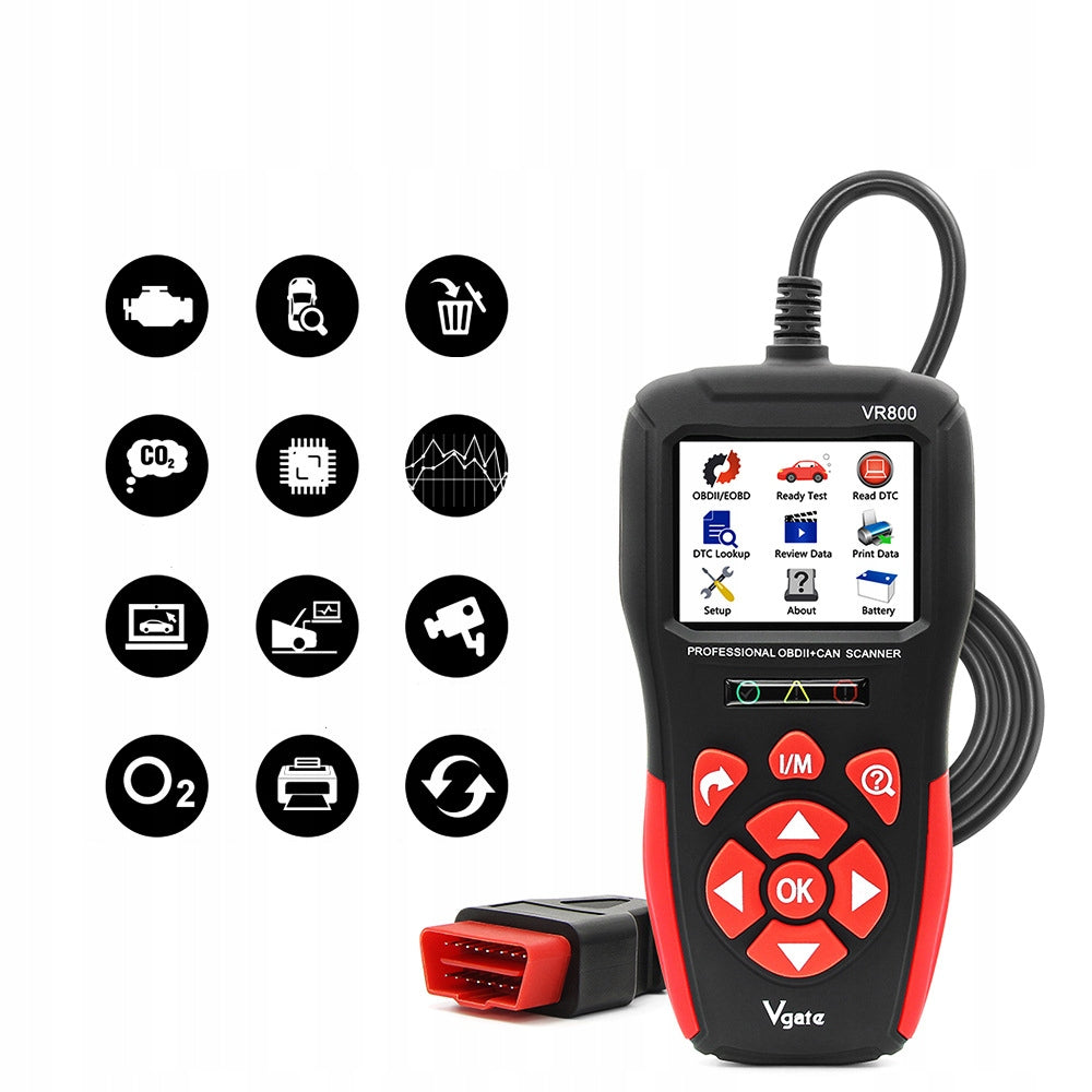 OBD2 DIAGNOSTIC SCANNER TESTER INTERFACE Polish