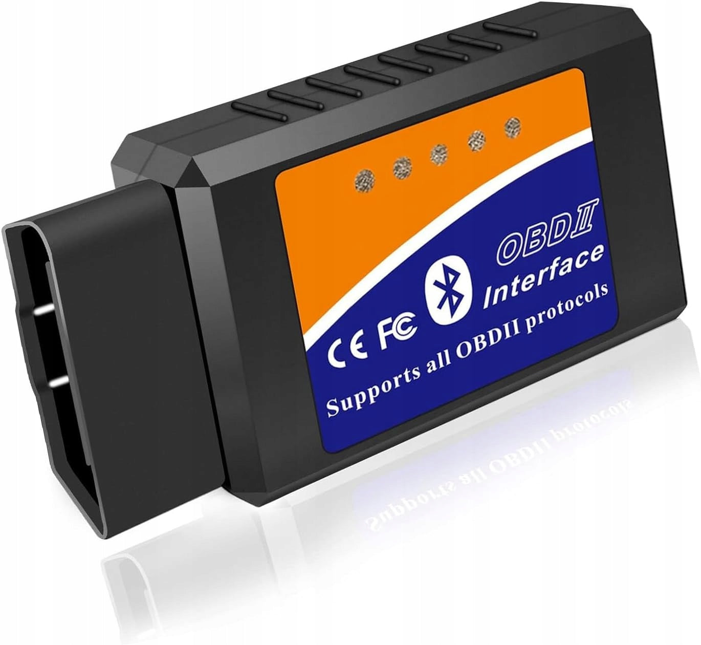 OBD2 Diagnostic Interface Tester with Bluetooth Polish Android Windows OBD