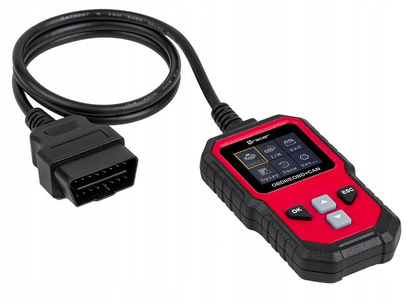 OBD2 EOBD + CAN scanner diagnostic interface Tracer PRO Polish Manufacturer code AUTOSKANER PRO