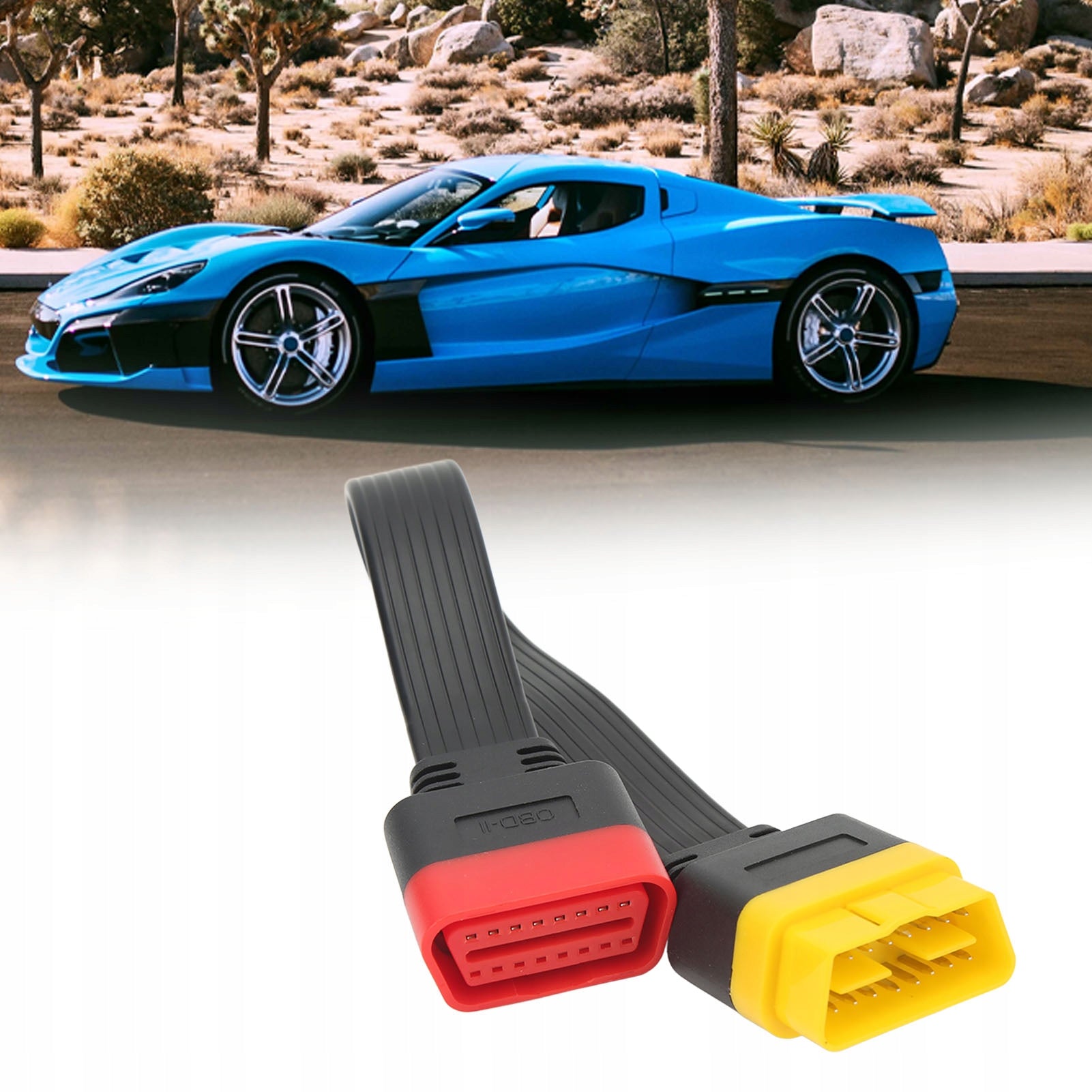 OBD2 OBDII EXTENSION CABLE INTERFACE ADAPTER 16PIN MALE TO FEMALE Brand no brand