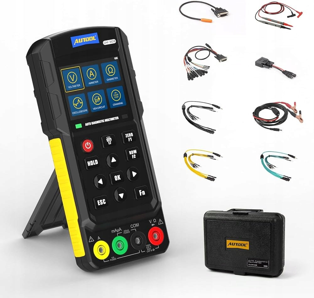 OBD2 PROTOCOL METER MULTIMETER DIGITAL OSCILLOSCOPE OF ELECTRICAL CIRCUITS