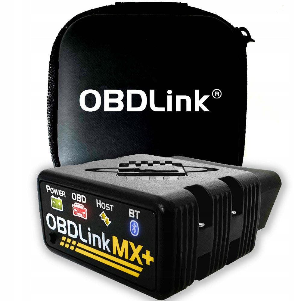 OBDLink MX+ OBD2 Diagnostic Interface + BimmerLink BimmerCode Case