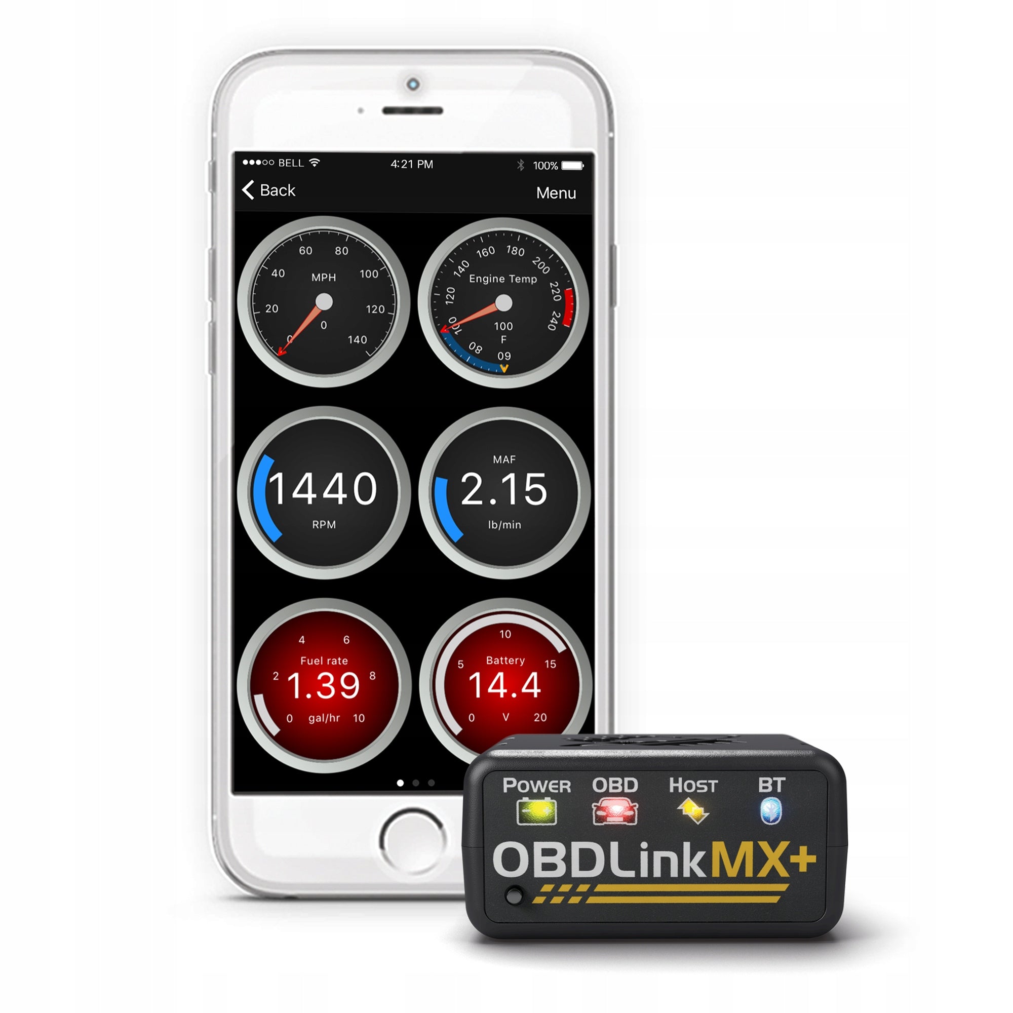 OBDLink MX+ the best OBD-2 bluetooth interface Android iOS Windows EAN (GTIN) 0897155000173