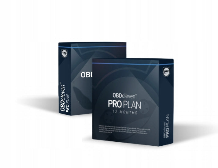 OBDeleven PRO PACK extension Subscription PROPLAN 12 months Polish DEALER Manufacturer code PRO licencja