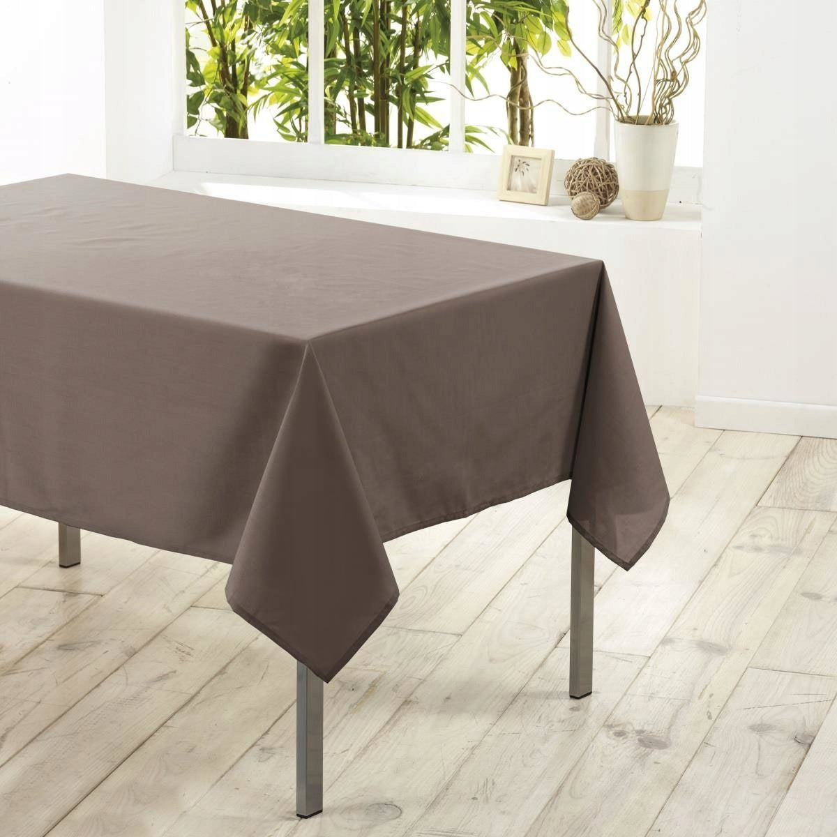Essentiel Tischdecke 140x250 cm, braun 