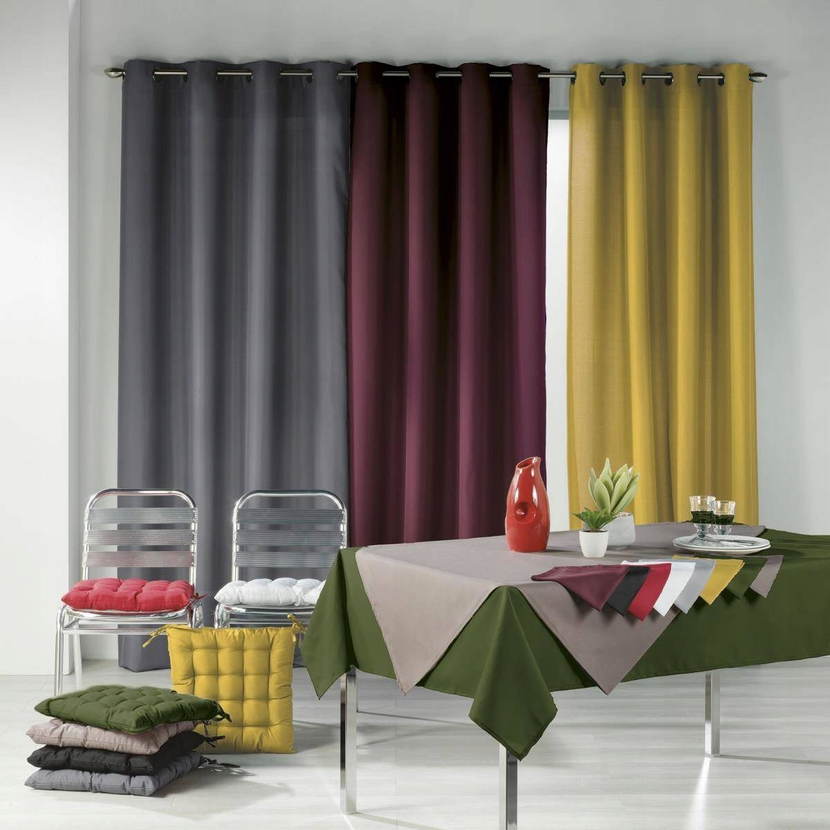 Essentiel Tischdecke 140x250 cm, braun 