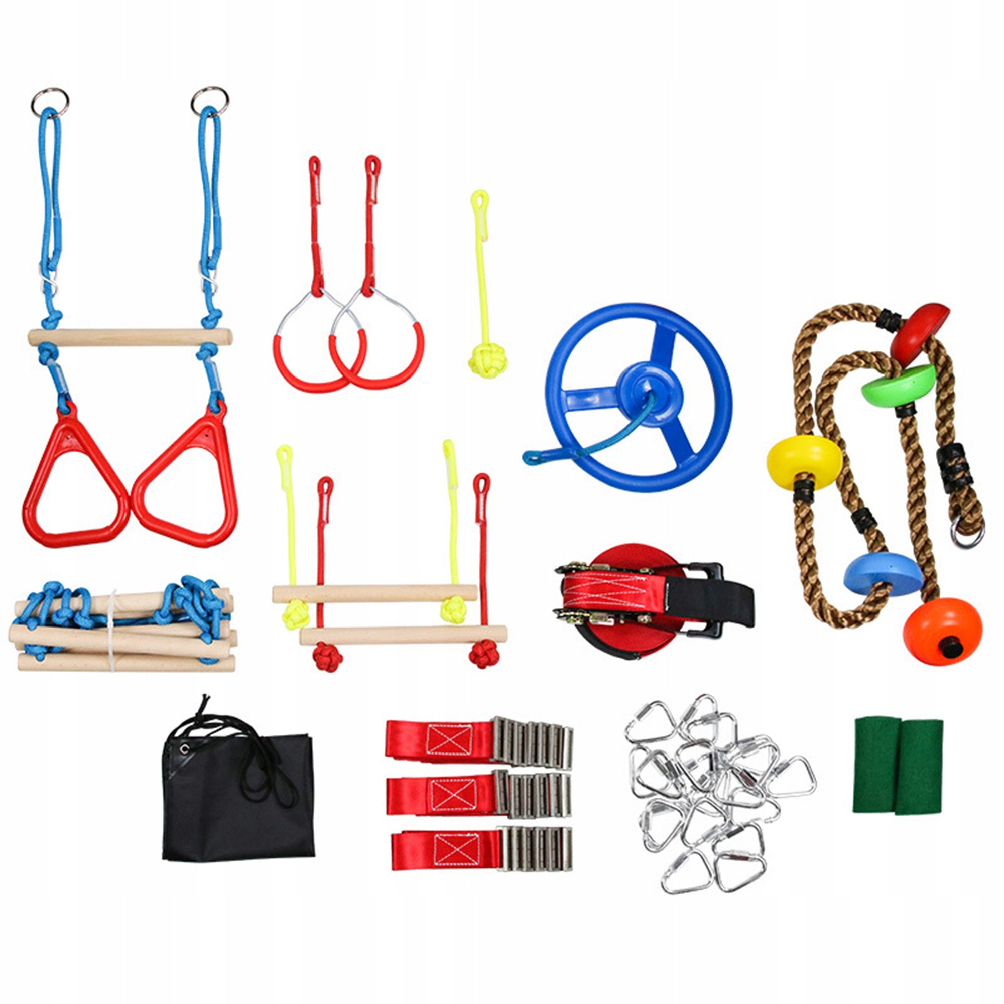OBSTACLE COURSE SQUARE TOYS MONKEYS GROVE ROPE PARK FOR GARDEN CLIMBING Manufacturer code MAŁPI GAJ TOR PRZESZKÓD DLA DZIECI