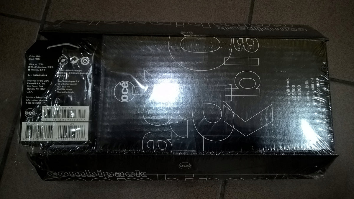 OCE TCS 300 500 Combipack BLACK Ink and Head