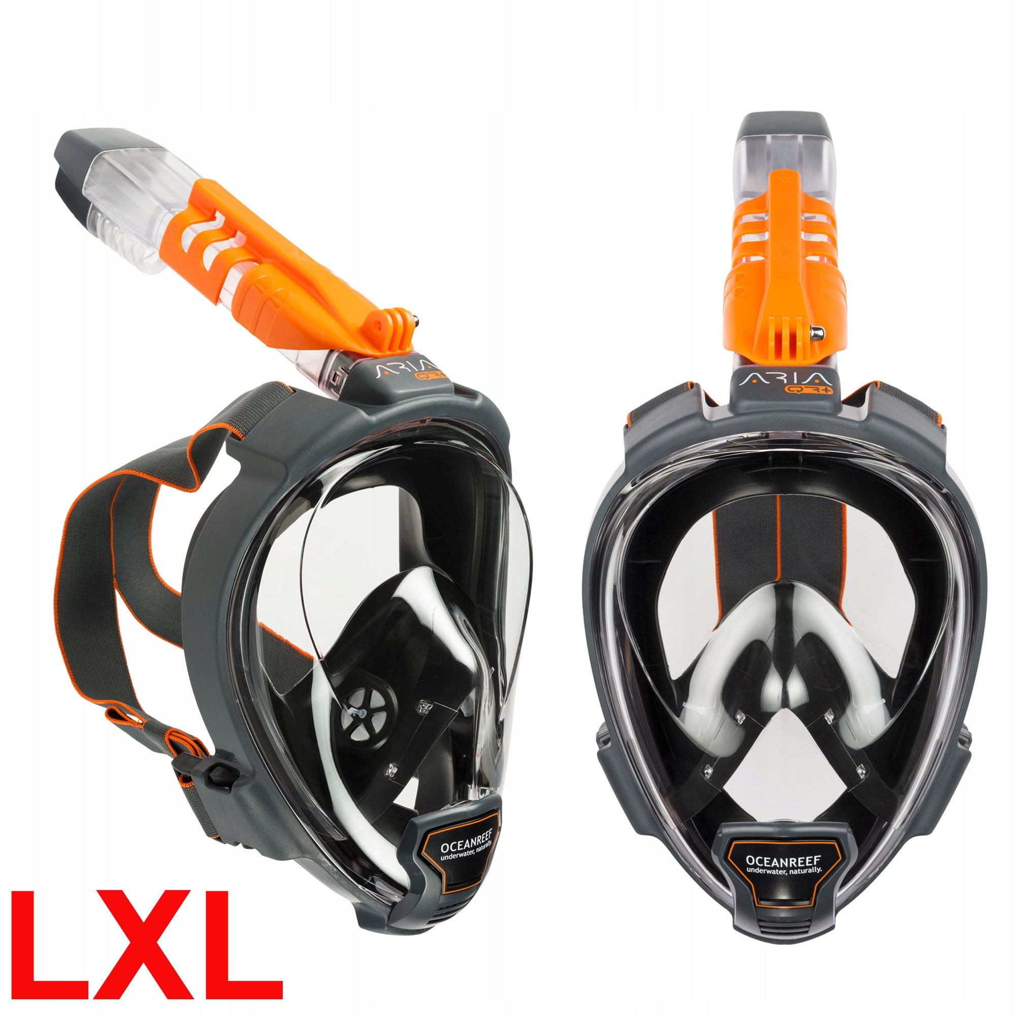 OCEAN REEF FULL FACE Dive MASK ARIA QR+ GoPro BK L/XL + BOJKA