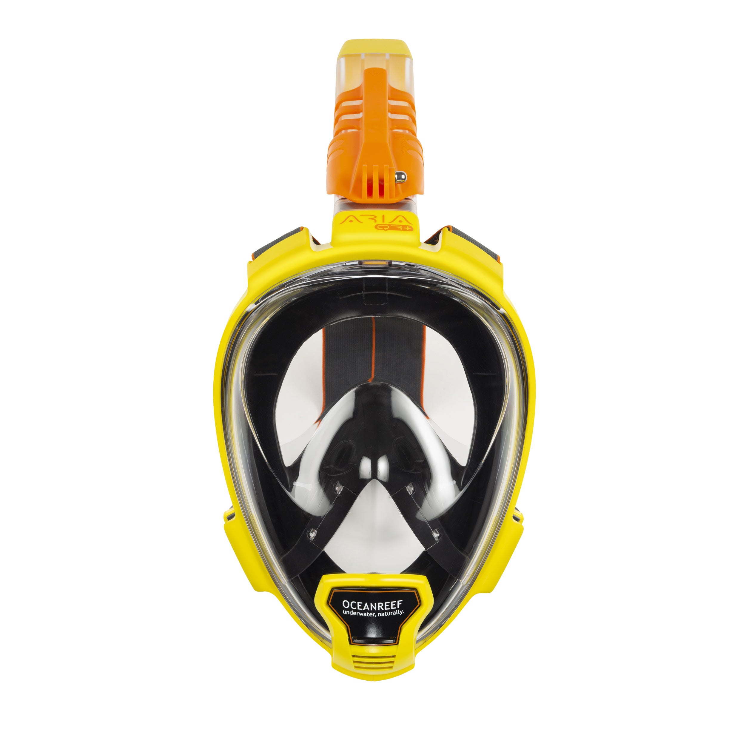 OCEAN REEF FULL FACE Dive MASK ARIA QR+ GoPro YELLOW M/L + BOJKA Brand Ocean Reef
