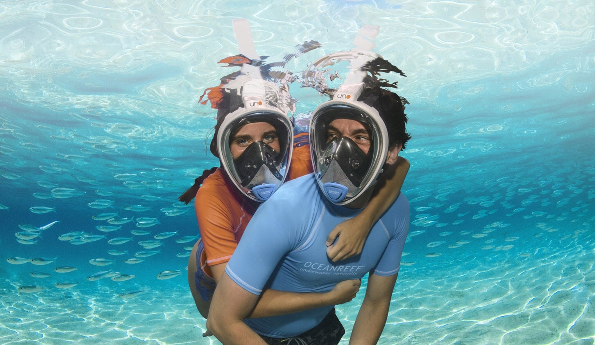 OCEAN REEF FULL FACE MASK ARIA UNO WHITE SM Kind full face