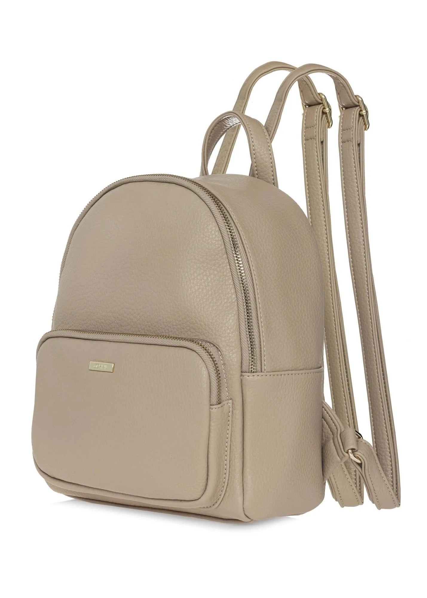 OCHNIK Beige imitation leather women's backpack TOREC-1014-1B(W26) Brand OCHNIK