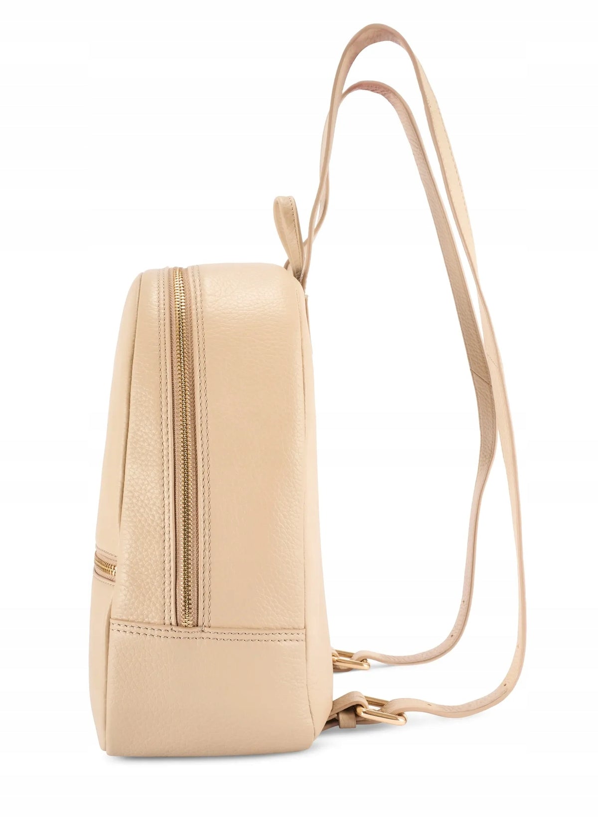 OCHNIK Beige leather women's backpack TORES-0898E-1B(W26) Gender woman