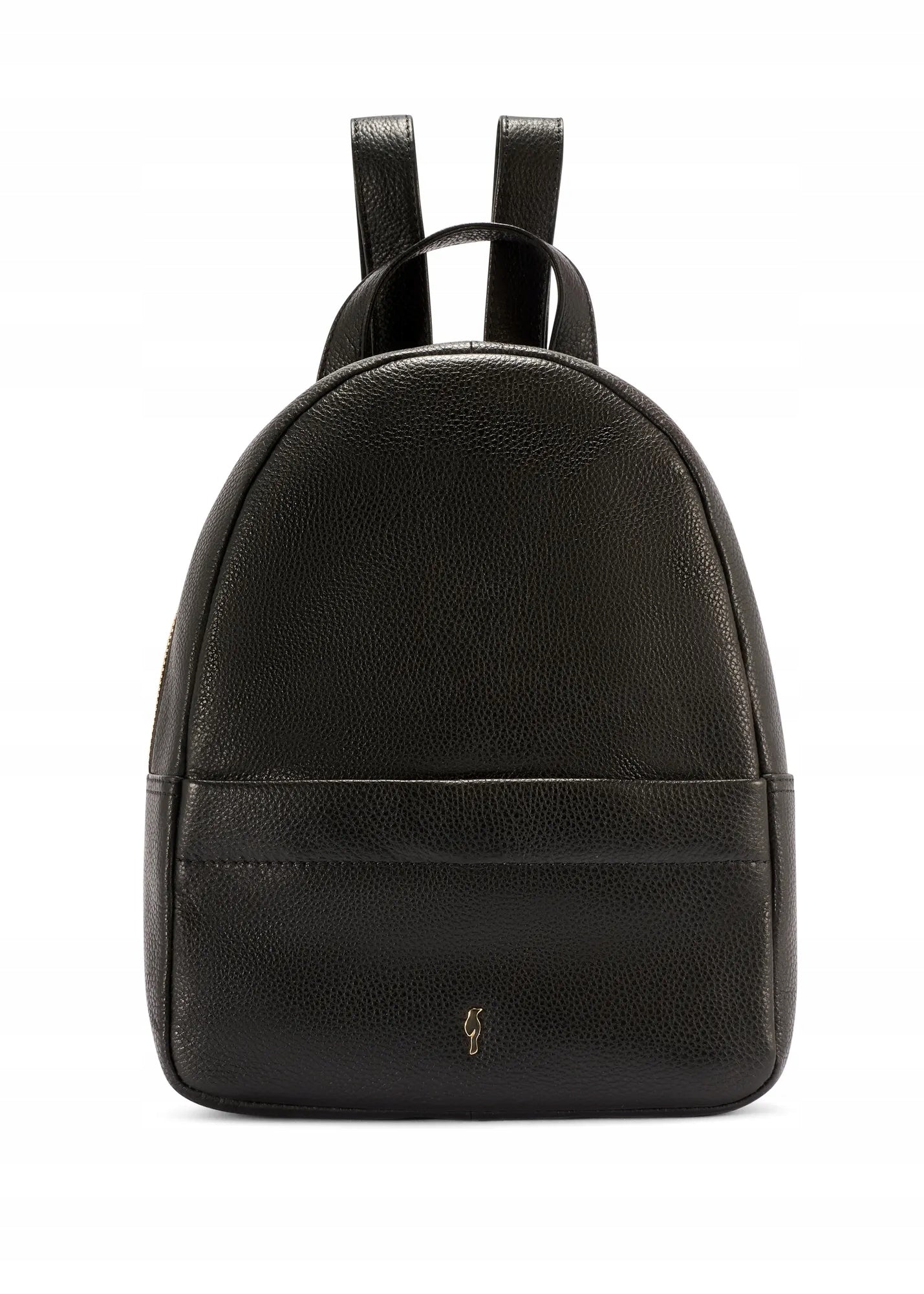 OCHNIK Black Medium Leather Women's Backpack TORES-1268-9I(W26)
