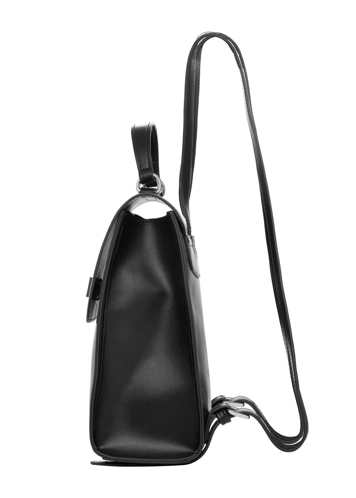 OCHNIK Black elegant women's backpack TOREC-1281-99(Z26) Manufacturer code TOREC-1281-99
