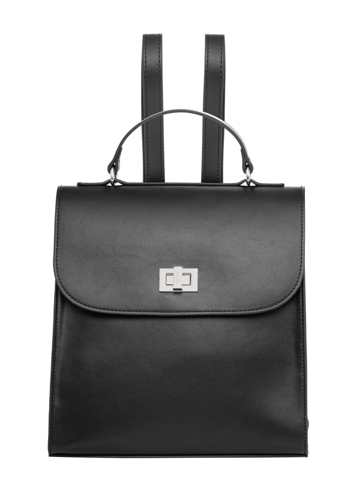 OCHNIK Black elegant women's backpack TOREC-1281-99(Z26)