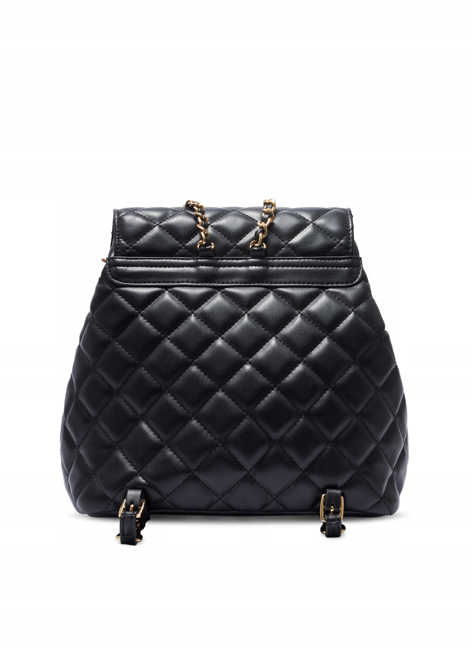 OCHNIK Black quilted women's backpack TOREC-1115-99(W26) Brand OCHNIK