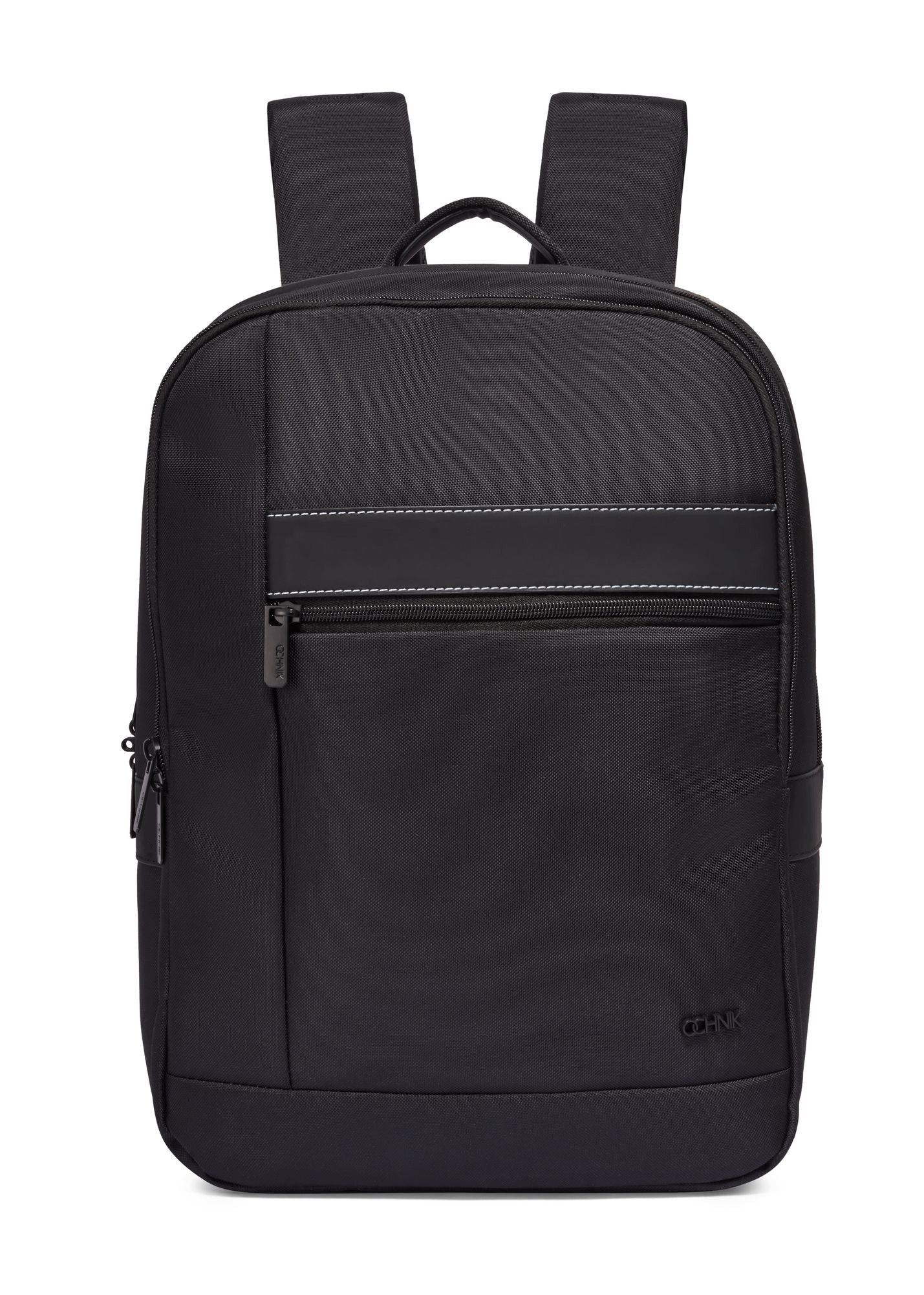 OCHNIK Black two-chamber men's backpack TORMN-0421-99(Z26)