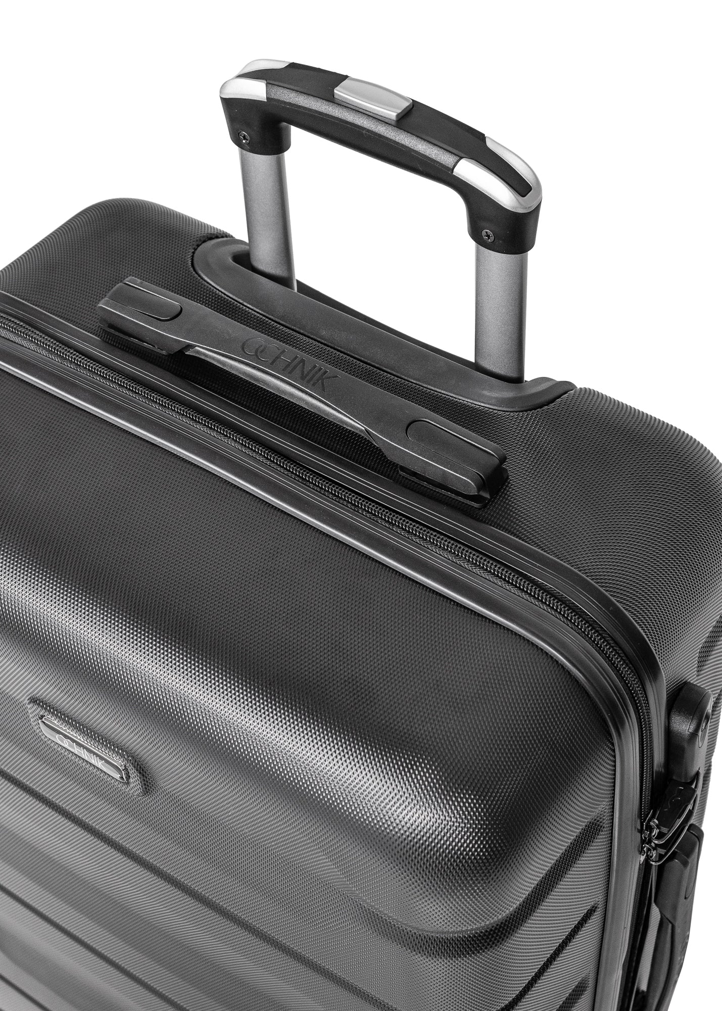 OCHNIK Medium suitcase on wheels WALAB-0067-99-24 Width (longer edge) 44 cm