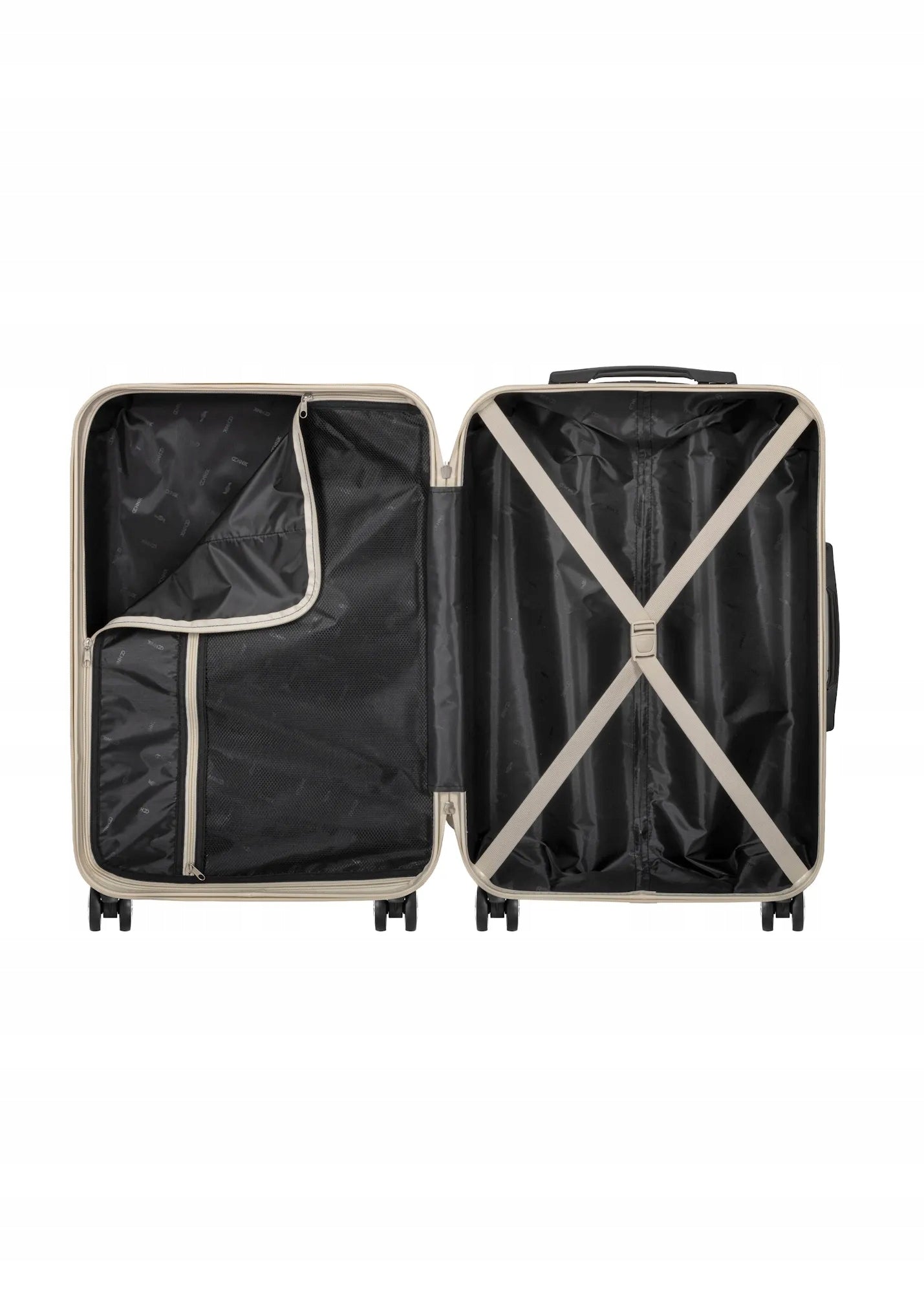 OCHNIK Medium suitcase with wheels WALAB-0040-0C-24(W26) Height 67 cm