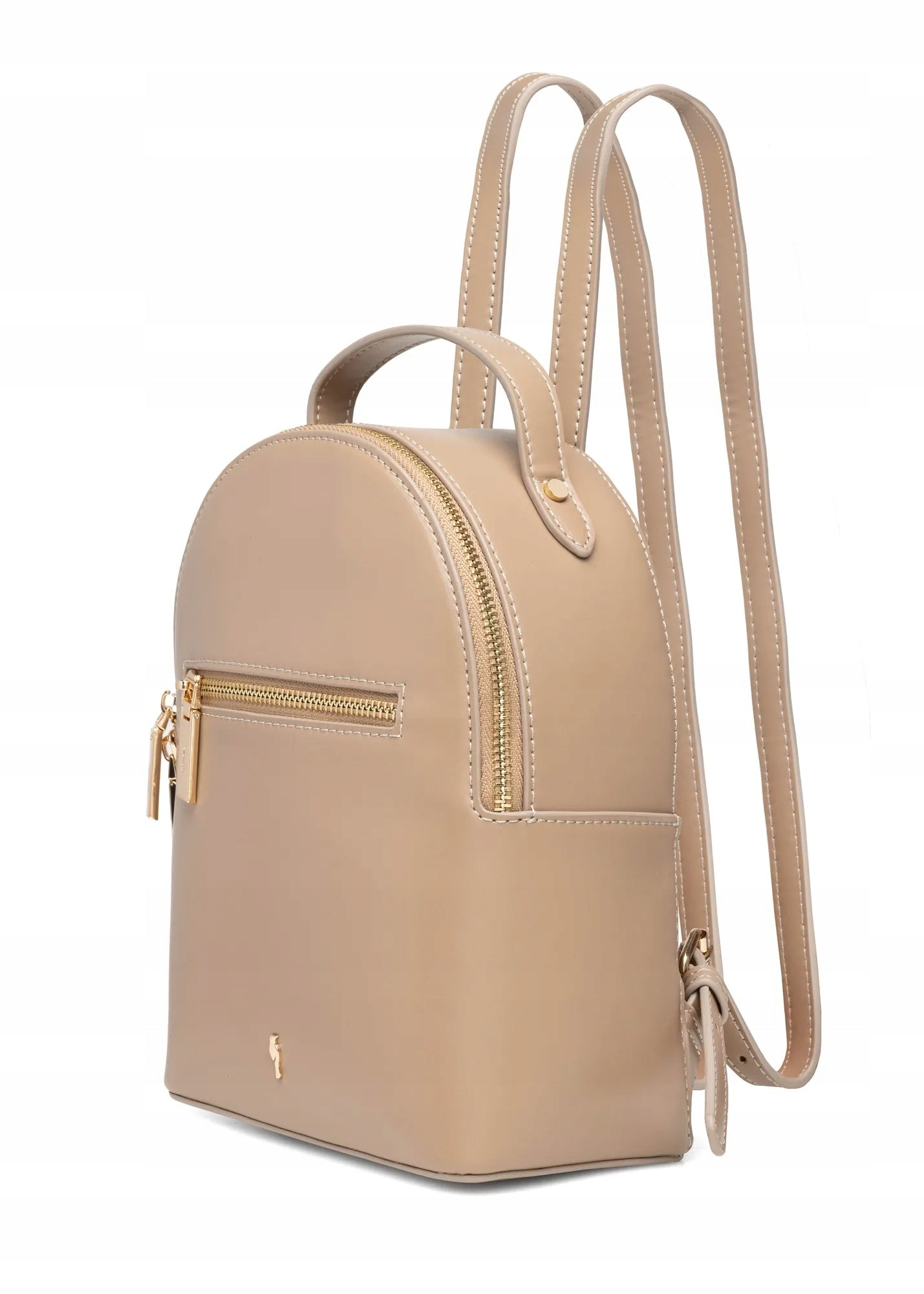 OCHNIK Small beige women's backpack TOREC-1128-1D(W26) Brand OCHNIK