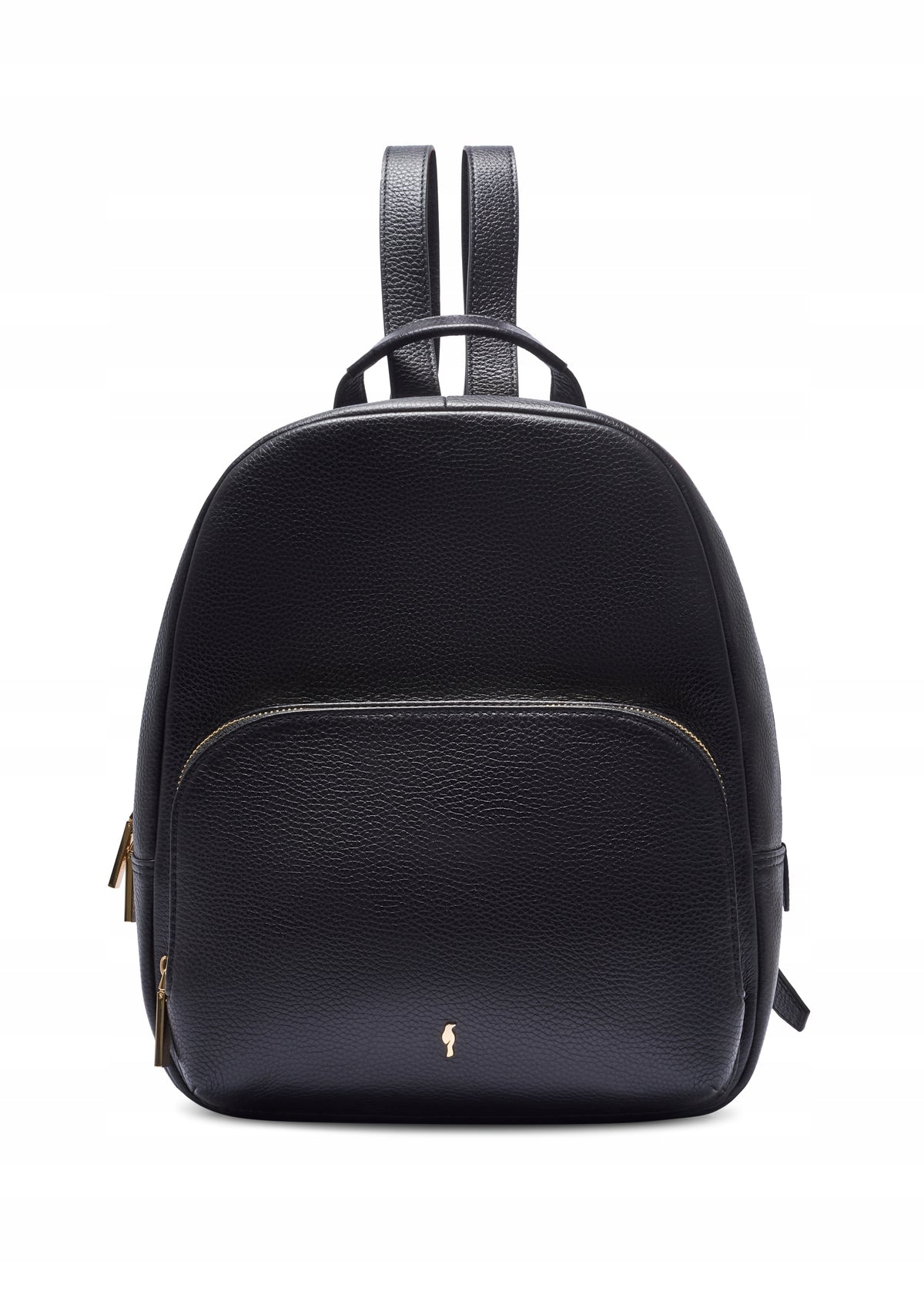 OCHNIK Women's leather backpack in black TORES-1276-9I(W26)