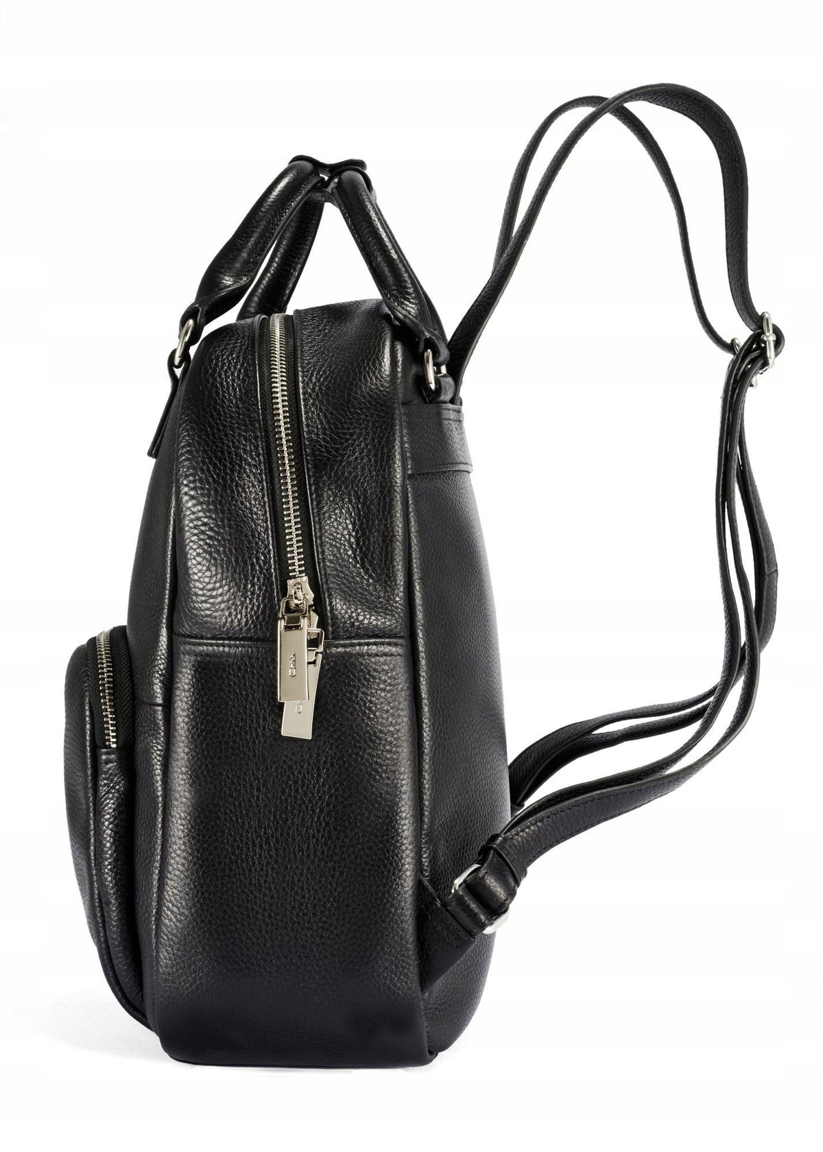 OCHNIK Women's leather black backpack TORES-1146-9I(Z26) Gender woman