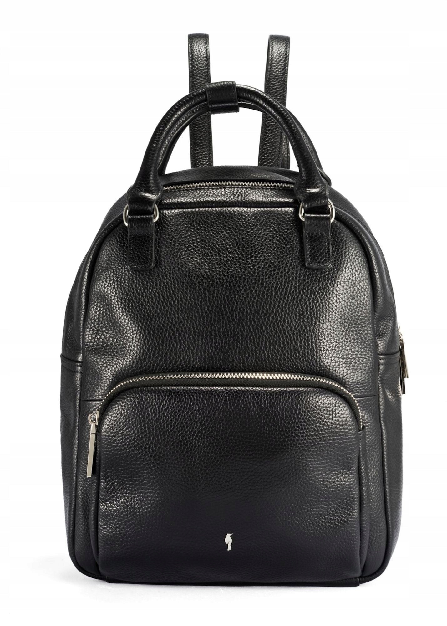 OCHNIK Women's leather black backpack TORES-1146-9I(Z26)