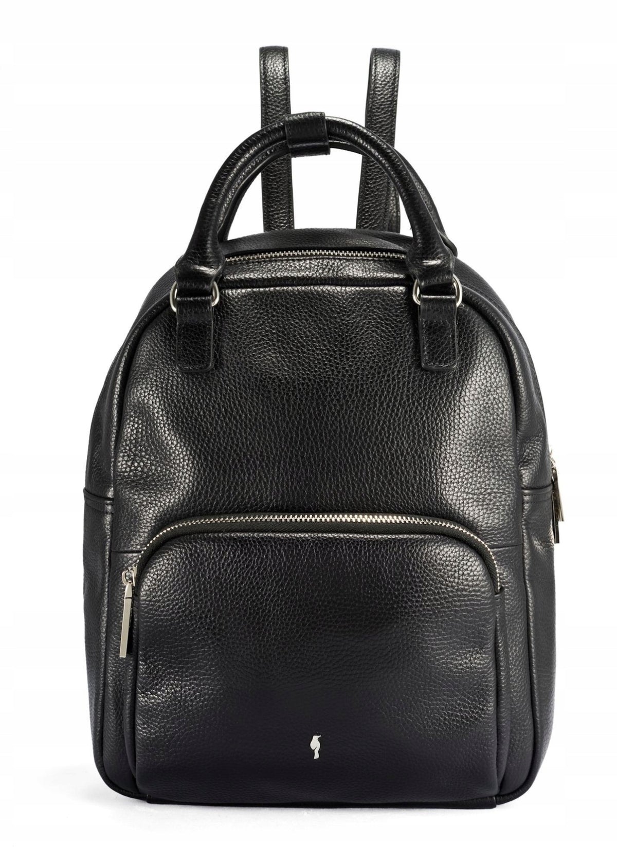 OCHNIK Women's leather black backpack TORES-1146-9I(Z26)