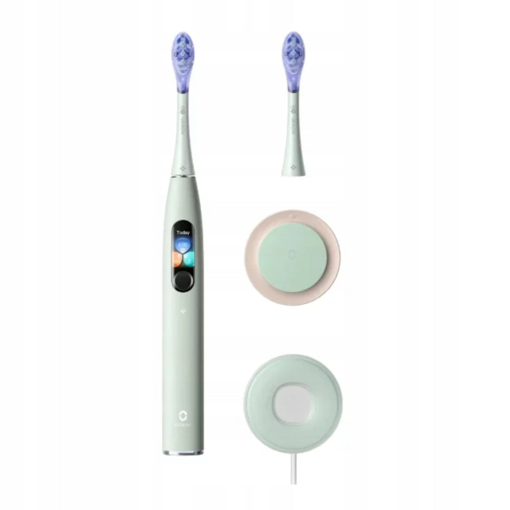 OCLEAN X ULTRA Mint sonic toothbrush with 2 tips OCLEAN Ultra WHITE Packaging status original
