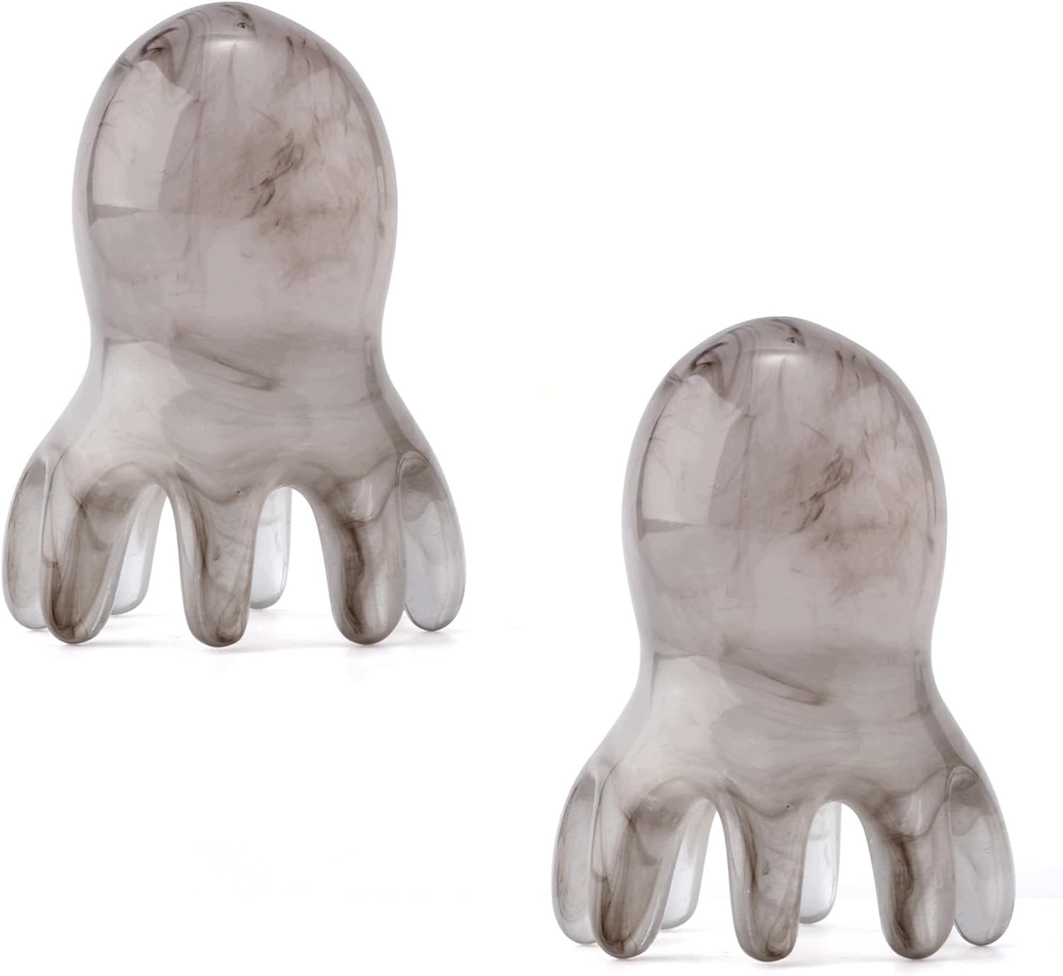 OCTOPUS HEAD MASSAGER 2PCS RESIN ACUPRESSURE RELAXATION