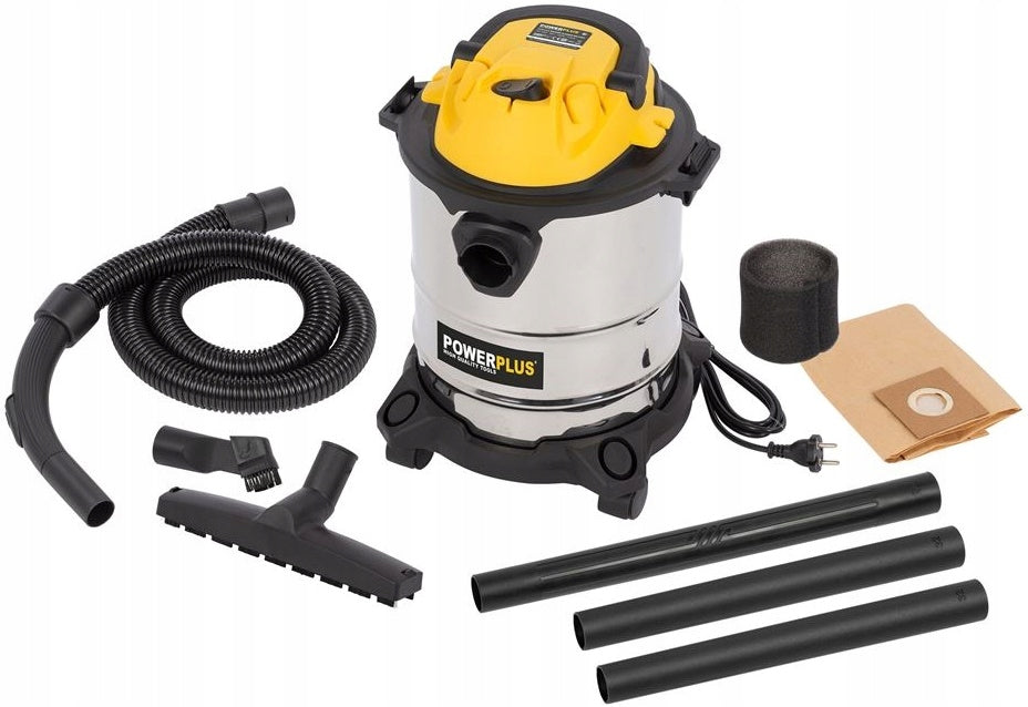 Staubsauger zur Trocken-/Nassreinigung. 1000 W POWX322 POWERPLUS 